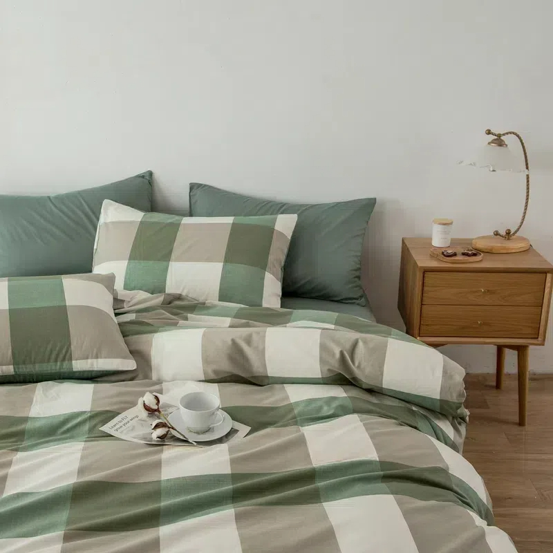 Gingham Pure Cotton Complete Sets